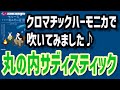 『丸の内サディスティック』 椎名林檎【クロマチックハーモニカで『もっと！~ブルースハーモニカの楽譜』を吹いてみました♬】