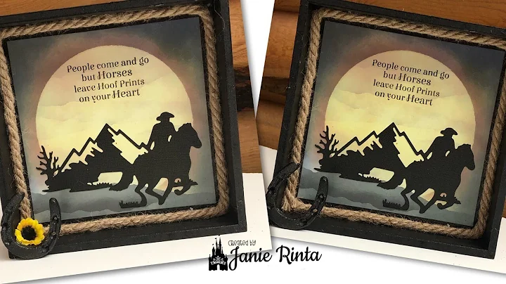 Cowboy Shadow Box Project Share