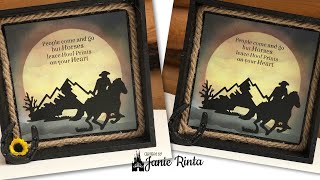 Cowboy Shadow Box Project Share