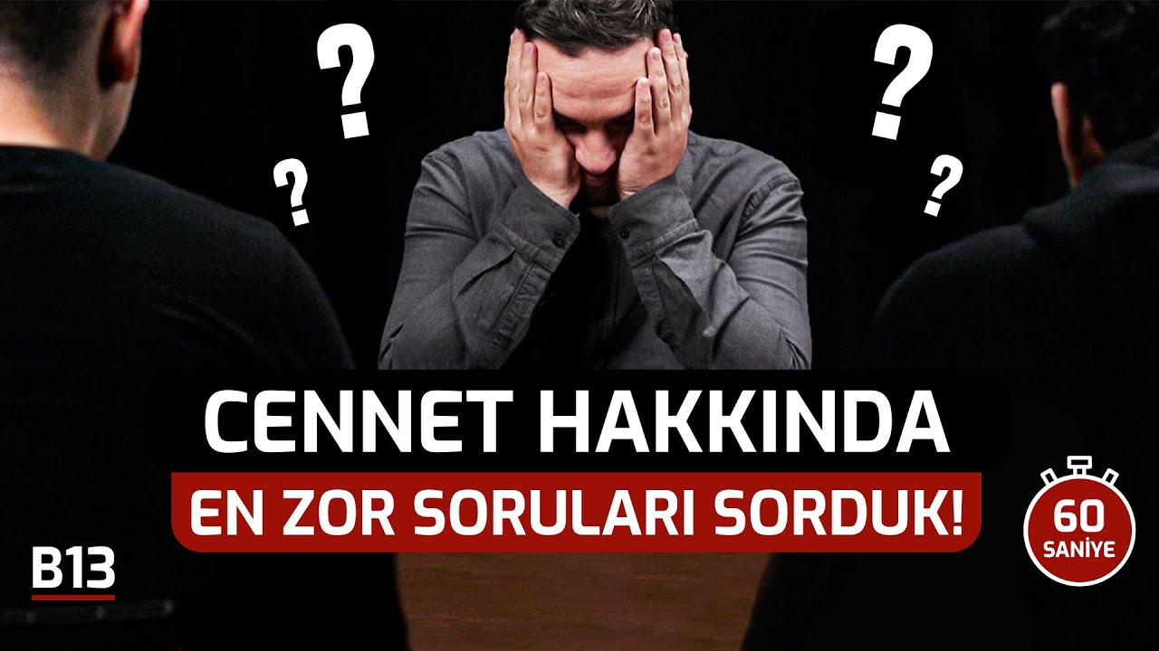 Cennette Allahı Nasıl Göreceğiz? Cennet Hakkında En Zor Sorular! - Çapraz Sorgu B13 I Sözler Köşkü