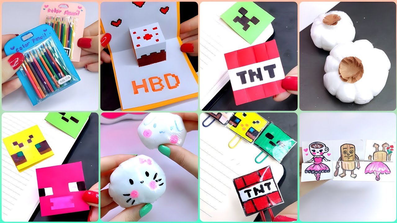 DIY creative Craft Ideas you can make in 5 minutes💡- Easy to make paper ...