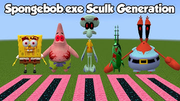 Which mob will generate the most sculk? - Sculk Generation by Spongebob exe #sculk