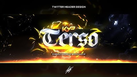 PS Touch Speedart | Twitter header- KyP Terso