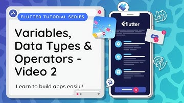 Dart Variables, Data Types & Operators | Flutter Tutorial for Beginners #2