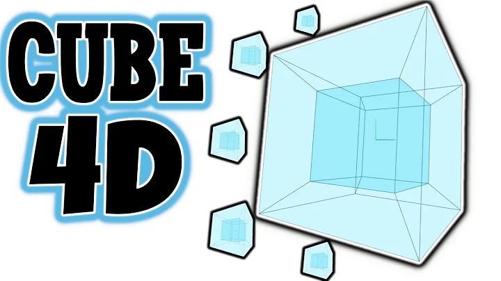 HyperCube Cube 4D - Fourth Dimension | Easy Explained