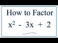 Factoring Quadratic Equations Concepts
