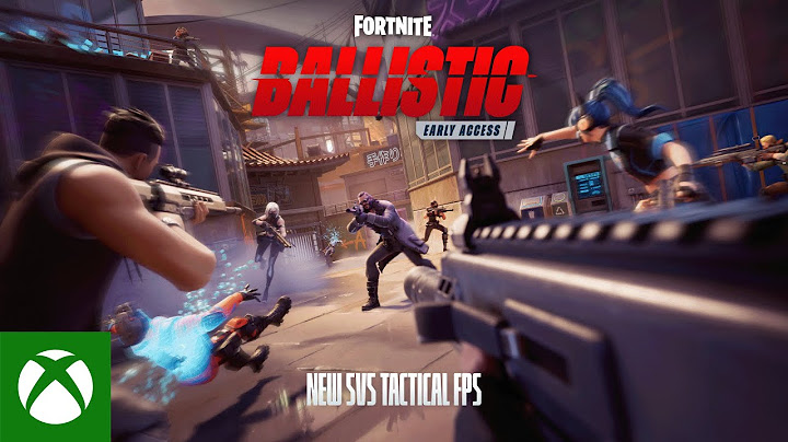 Fortnite Ballistic Launch Trailer
