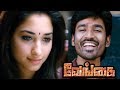 Venghai  vengai tamil full movie  scenes  local rowdy insults dhanush  dhanush falls for tamanna