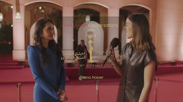 CIFF 44| Day 3| Red Carpet Conversations with Nala | Fatma Nasser