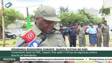 SEGURANÇA RODOVIÁRIA DURANTE QUADRA FESTIVA NO PAÍS