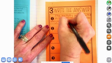 Tuesday Reading Interactive Notebook Activity for December 14, 2020