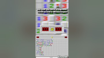 Minesweeper Iceberg - 1 click beginner #shorts #minesweeper #iceberg