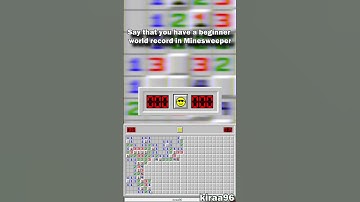 Minesweeper Iceberg - 1 click beginner #shorts #minesweeper #iceberg