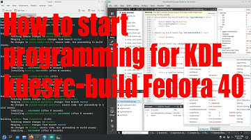 How to start programming for KDE, kdesrc-build, Fedora KDE 40 Beta - April 2024 - 6d875768
