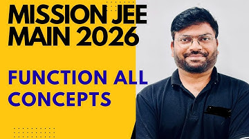 CRASH COURSE : FUNCTION  ALL CONCEPTS |#JEEMAIN | #JEEADVANCED