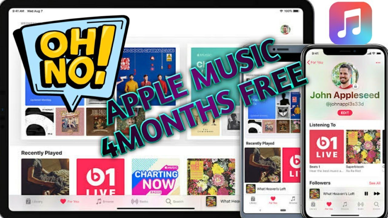 how-to-get-and-redeem-apple-music-code-4months-for-free-2020-youtube