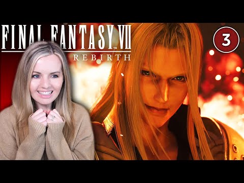 Sephiroth's ICONIC Fire Scene! - Final Fantasy 7 Rebirth Gameplay Part 3