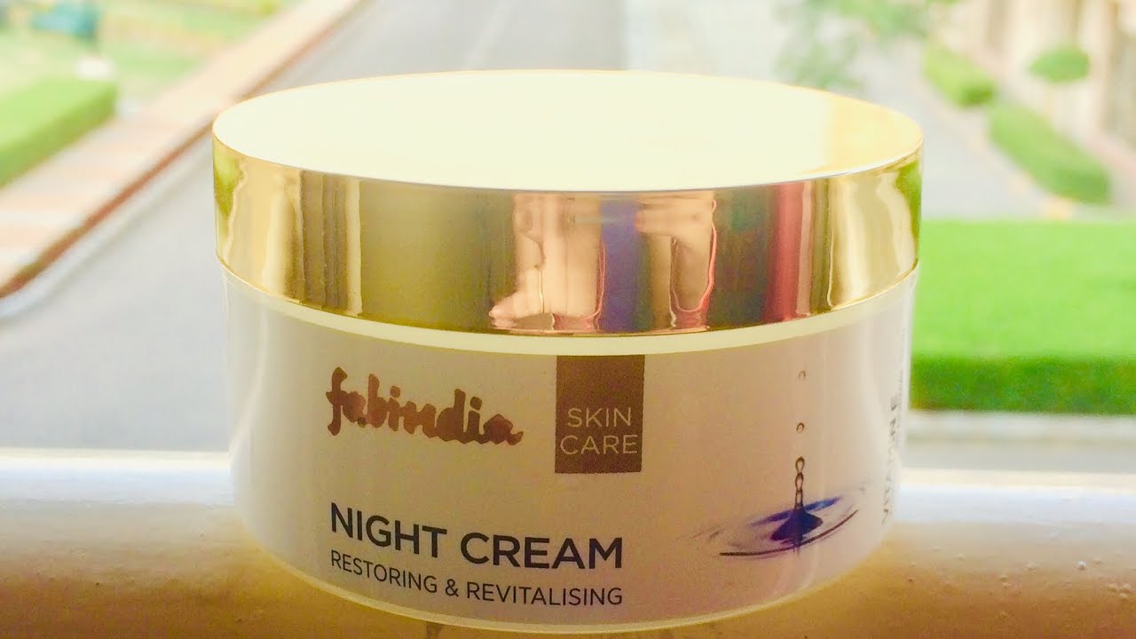 Best Affordable Night Cream FabIndia Night Cream with Vitamin E