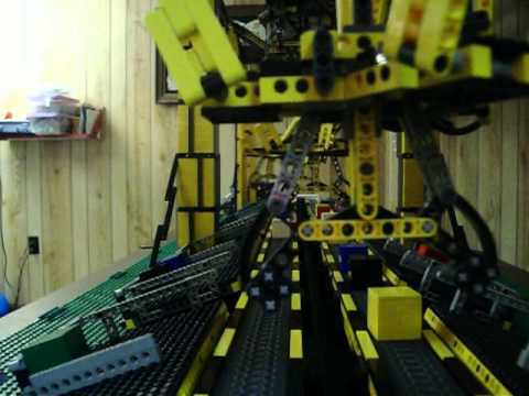 Four Lego Delta Robots