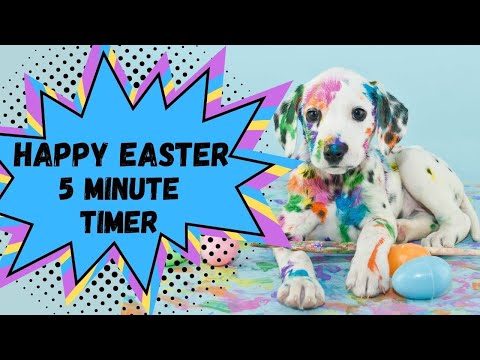 Easter 5 Minute Timer with music