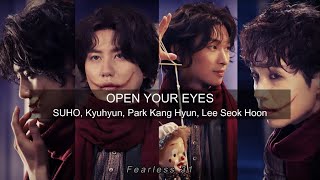OPEN YOUR EYES - SUHO, Kyuhyun, Park Kang Hyun, Lee Seok Hoon SUB ESP The Man Who Laughsal