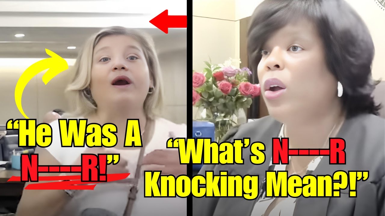 Racist Karen Repeatedly Says N-Word Hard R to Black Judge Boyd (SHOCKING!)