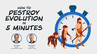 How to Destroy Evolution in 5 Minutes | Eric Hovind and John Harris | Creation Today Show #369