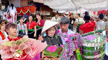 Đám cưới bản Thái Đen Tây Bắc - Chú rể người Kinh lên bản bắt vợ kém 17 tuổi