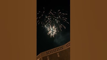 The Most Magical Firework Show In The World!!! #shorts