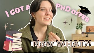 I GOT A PHD OFFER NOW WHAT?! // HOW TO CHOOSE A PHD PROGRAM // CHOOSING A PHD PROGRAM // GRAD SCHOOL