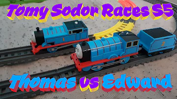 Tomy Sodor Races: Thomas vs Edward S5 Round 1, Race 1!