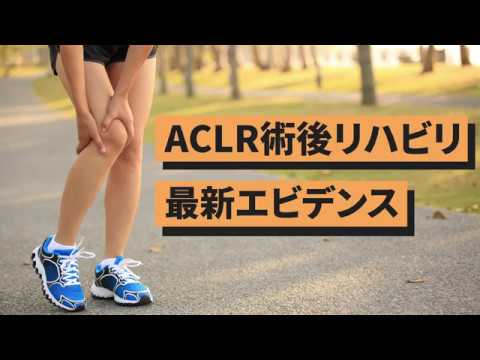 【最新エビデンス】前十字靭帯（ACL）損傷術後のリハビリテーション