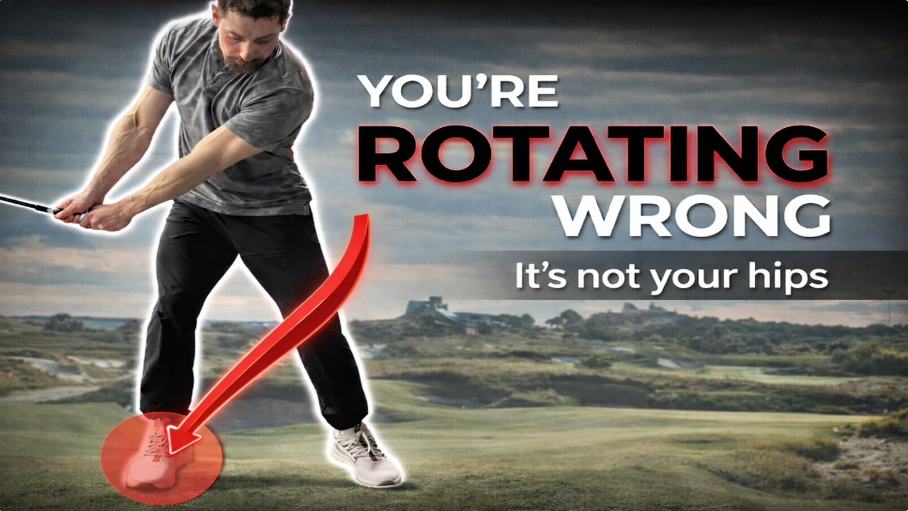 You’re Rotating Wrong in the Backswing (Trail Foot Pressure & Ground Force Explained)