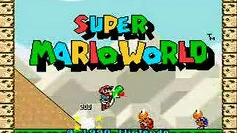 スーパーマリオワールド オープニング