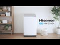 全自動洗濯機　らくらく自動投入＆ガンコな汚れもしっかり洗浄　ハイセンスHW-DG10A