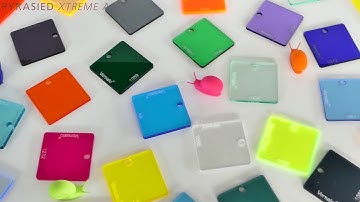 Versato® acrylic transparent colours - PyraSied Xtreme Acrylic | www.pyrasied.nl