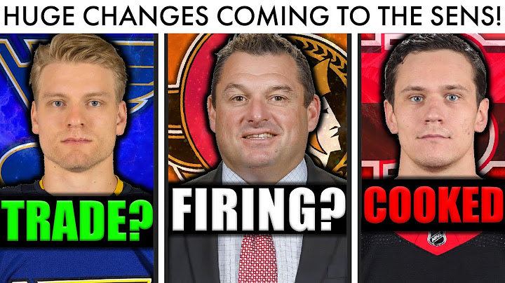 HUGE SENS UPDATE: BIG Trades?! DJ Smith Firing? Ownership CHANGES?! (NHL News Today / Trade Rumors)