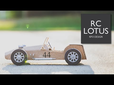 DIY Cardboard Remote Control Car: Building a Fast Lotus 7 Model with Step-by-Step Instructions!