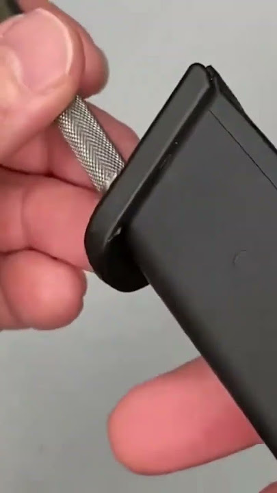 Glock Magazine Baseplate Removal. Glock Magazine Disassembly #glock