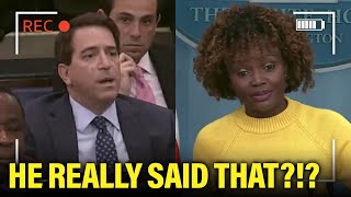 Newsmax Host gets TABLES TURNED on Him During Live Press Briefing