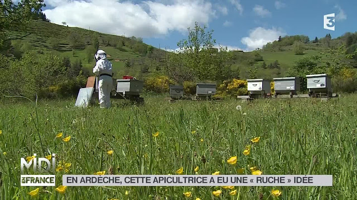 FEUILLETON : En Ardèche, cette apicultrice a eu une "ruche" idée