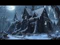 The Winterbound Stone House | Medieval Celtic Winter Ambience for Study & Focus
