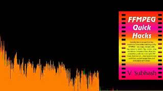 '#FFmpeg Quick Hacks' book - MP3-to-MP4 or audio-to-video conversion