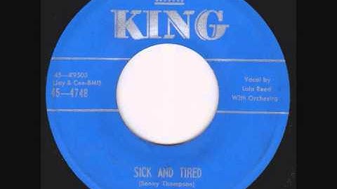 Lula Reed - Sick And Tired