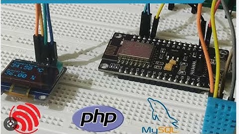 Tarea. 7 DHT11 + ESP8266 NodeMCU +  XAMP + MYSQL.