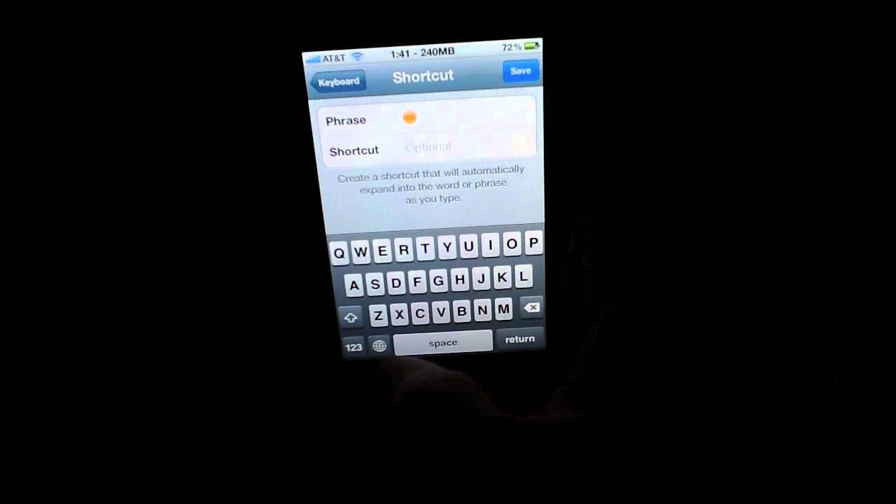 How to setup Emoji keyboard shorcuts for your iPhone in iOS 5