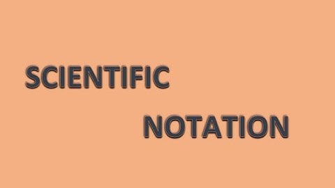 How to express a number between 0 and 1 in Scientific Notation  (3rd video - Grade 9) Second term