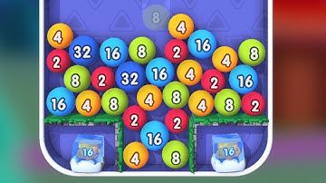 Bubble Buster 2048 - All Levels Gameplay Android, iOS