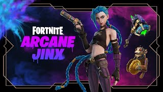 Arcane Jinx of League Of Legends To Wreak Havoc In Fortnite | Fortnite