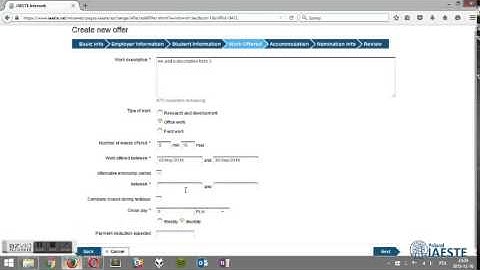 IAESTE Intraweb for AC